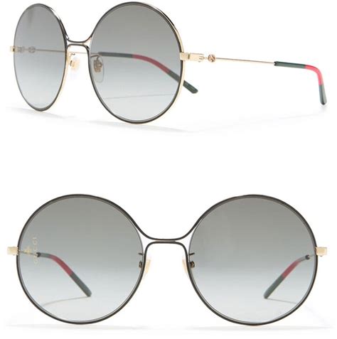 gucci 58mm round sunglasses|gucci vintage round sunglasses.